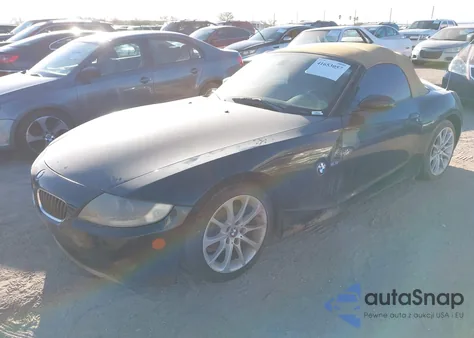 2005 BMW Z4 2.5I z USA, uszkodzony, nr VIN 4USBT33545LS55713